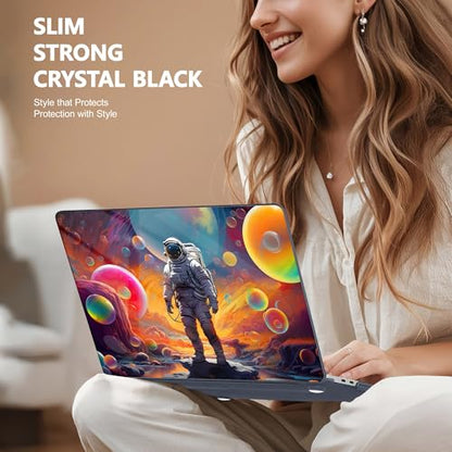 May Chen Compatible with MacBook Pro 13 inch Case 2022 2021 2020 Release Models A2338 M2 M1 A2251 A2289, Plastic Hard Shell Case for MacBook Pro 13 Inch with Touch Bar Fits Touch ID, Astronaut S929 - color: Astronaut S929
