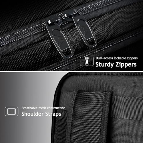 MATEIN Travel Laptop Backpack, Flight Approved Carry on Backpack, Black | Shoe Compartment, Large Personal Item Bag, Fits 15.6 Inch Laptop, Water Resistant, Overnight Luggage Bag, Weekender Bag - color: Black, size: Large