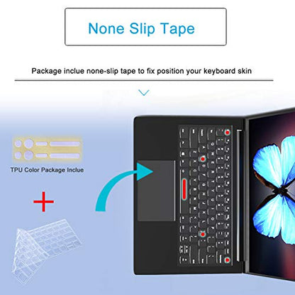 Keyboard Cover for Dell Alienware M17 R4 R3 R2 Gaming Laptop, Dell G7 17 7700 Gaming Laptop (Not fit for Dell Alienware 17 R5/Old Alienware M17/Alienware M17 R4 Cherry)-TPU