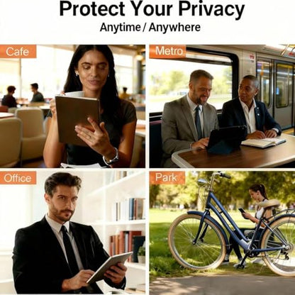 Magnetic Privacy Screen Protector for iPad Air 11 Inch (2024-2026, M2/M3/M4)，Removable & Reusable Anti Glare Anti Blue Light Privacy Shield, Data Confidentiality Shield - size: iPad Air 11 Inch 2024