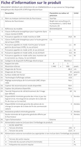 19 inch FHD Small IPS Monitor LCD Display Screen 1440x900 60Hz 16:10 with HDMI BNC VGA AV USB Input Built-in Lounspeakers for CCTV Security Camera DVR PC RasPi - color: 19 Inch 1440x900
