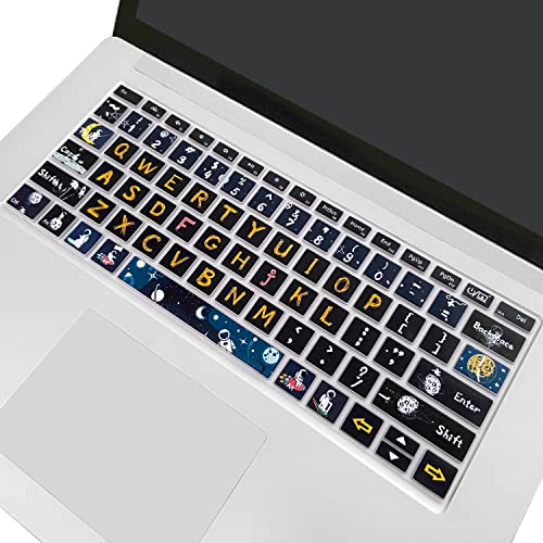Keyboard Cover Skin for Microsoft Surface Laptop 3/4/5 13.5 & 15 Inch, Surface Laptop Studio/Studio 2 14.4",Space Man - color: Space Man