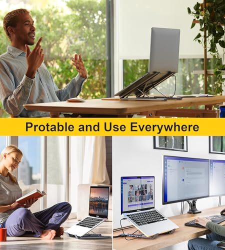 USB C Laptop Docking Station Stand Dual Monitor, Single 8K for Windows DP 1.4 or Dual 4K for Win and Mac, 9 in 1 USB C Hub with HDMI+DP, 2*USB 3.0, PD 100W, USB C 3.0, SD/TF, Universal Dock Station - style: M93 9 in 1(HDMI+DP)