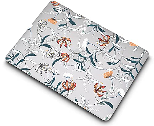 Hard Cover Compatible with MacBook Air 11 inch Case 2015 2014 2013 2012 2011 2010 Realease Model A1465 A1370, Color Printing Matt Plastic Hard Protective Shell Cover Case - White Flower - color: 1018 White flower, size: Air 11" 2010-2015(A1370/A1465)
