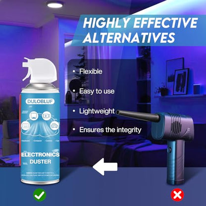 Compressed Air Duster: Computer Keyboard Cleaner