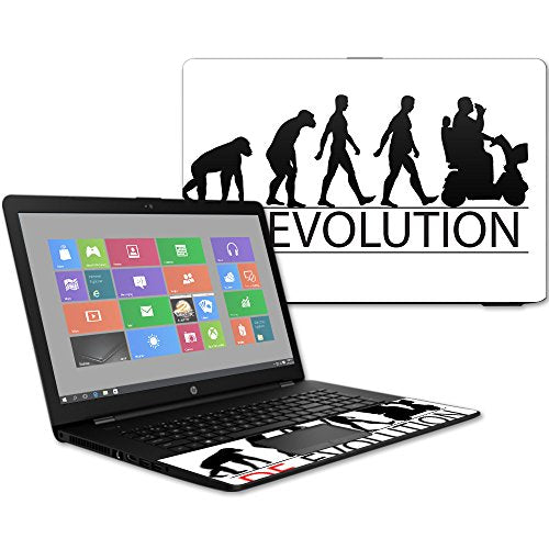 MightySkins Skin Compatible with HP 17t Laptop 17.3" (2017) - Deevolution | Protective, Durable, and Unique Vinyl Decal wrap Cover | Easy to Apply, Remove, and Change Styles | Made in The USA - color: Deevolution