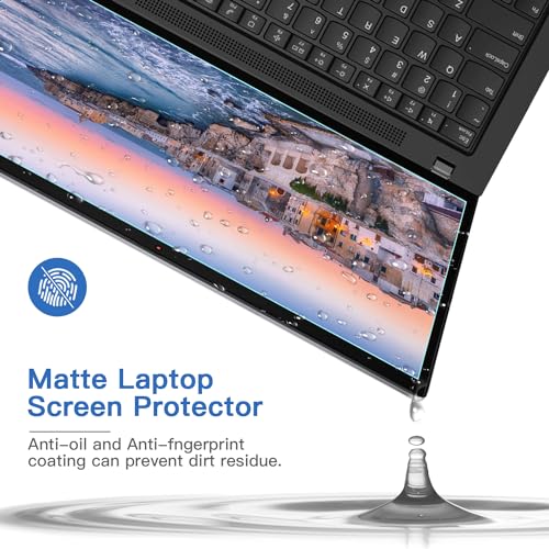 2 Pcs 14 Inch (1920x1200P) Laptop Blue Light Screen Protector, Reduce Eye Strain Anti Glare Blue Light Blocking Screen Protector for 14’’ with 16:10 Resolution HP/Dell/Acer/Asus/Samsung/Lenovo - size: 14 inch with 16:10 aspect ratio