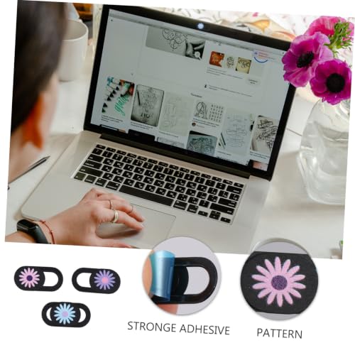3pcs Privacy Webcam Cover for Laptops and Tablets Ultra Thin Sliding Design Easy to Use and Install Compatible Devices Selection