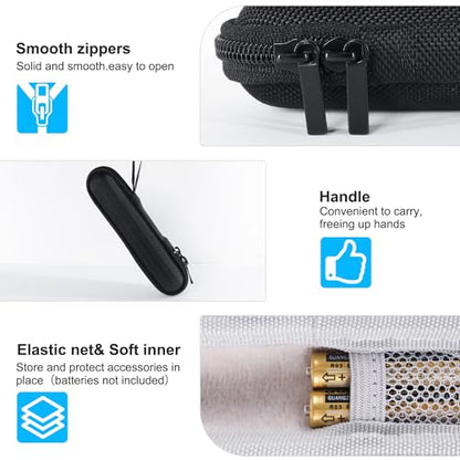 DinoFire Presentation Clicker with Case, Wireless Presenter Remote Powerpoint Clicker Storage Proective Bag