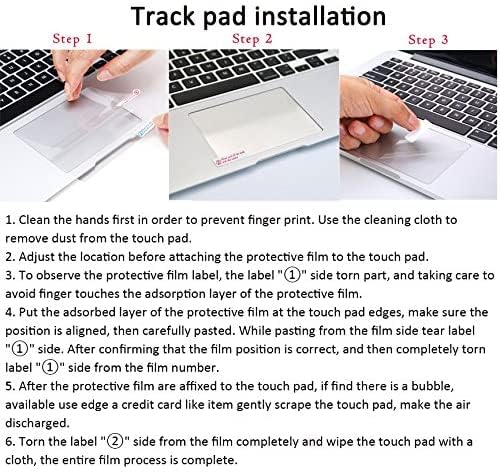 Se7enline for MacBook Air 13 Inch Keyboard Cover M1 2018-2024 A2337/A2179 | 2 Pack Touchpad Protector Anti-Fingerprint Anti-Scratch Dust-proof Waterproof Smooth Surface for Mac Book Neo - size: MacBook Neo 13 inch