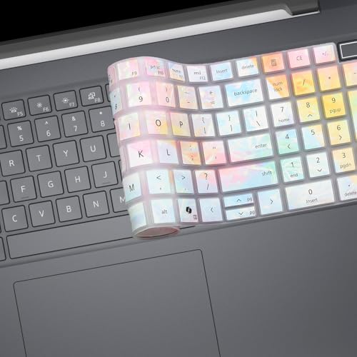 Keyboard Cover for 16" Dell Pro 16/Pro 16 Plus/Pro Max 16 PB16250 PB16255 PC16250 PC16255 MC16250 MC16255 & Pro Max 18 Plus MB1825 2025 2024 18-inch (NOT FIT Dell Pro 16 Premium, Pro 3/5/7 16") - color: Dazzle