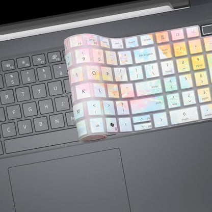 Keyboard Cover for 16" Dell Pro 16/Pro 16 Plus/Pro Max 16 PB16250 PB16255 PC16250 PC16255 MC16250 MC16255 & Pro Max 18 Plus MB1825 2025 2024 18-inch (NOT FIT Dell Pro 16 Premium, Pro 3/5/7 16") - color: Dazzle