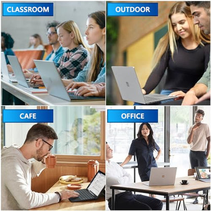 PYS Privacy Screen for Surface Laptop 5/4/3/2/1, 13.5 Inch | Magnetic, Detachable, Privacy Screen Protector, Matte Finish, Anti-Glare - size: SF 13.5 Inch