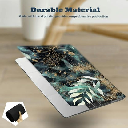 Laptop Shell for MacBook Air 11 inch Case 2015 2014 2013 2012 2011 2010 Release Model A1465 A1370,Air 11.6" Snap on Protective Laptop Hard Case & Keyboard Cover,Green Plant - color: Green Plant, size: Air 11" 2010-2015(A1370/A1465)