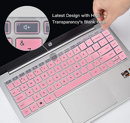 CaseBuy Keyboard Cover for HP 14 Laptop 14t-ep000 14-ep0299nr 14-ep0199nr ep0097nr 14-em0499nr 14-em0047nr 14-ek0033dx, HP Envy x360 2-in-1 14" 14t-es000 14-es1023dx 14-es0013dx es0033dx Protector