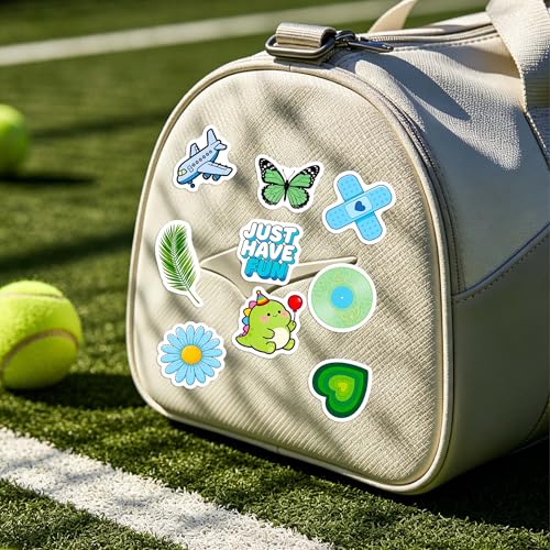 60 Pcs Funny Cartoon Water Bottle Stickers for Kids | Cute Laptop Decals, Waterproof Vinyl Sticker for Luggage Scrapbook Skateboard Phone Case DIY - color: Non-luminescent-492kscp