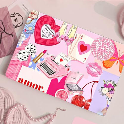 for MacBook Neo 13 inch Case 2026 A3404, Cupid Collage | Protective Printed Matte Hard Shell for Mac Neo Case, Scratch Resistant Snap-On , Precision Fit, and Lightweight Portability - color: Cupid Collage
