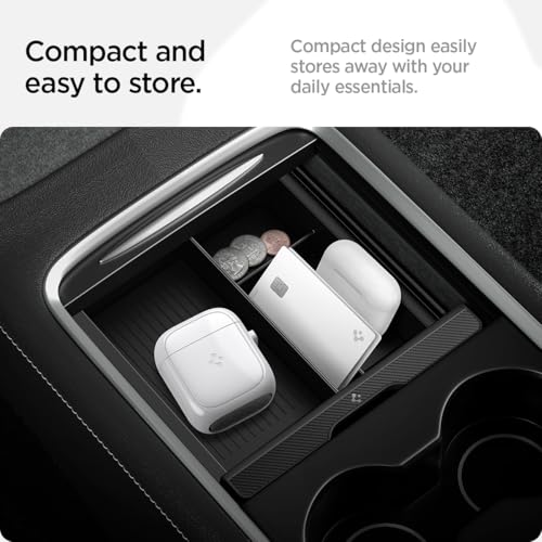 Spigen EZ Slide & Brush Screen Cleaner for Tesla Model Y 2025/26 (Juniper) & 3/Y/S/X/Cybertruck and Screens, Phones, Laptops, Tablets (Extra Microfiber Pad Included) [White] | Tesla Model Y 2025/26 (Juniper) & 3/Y/S/X/Cybertruck and Screens, Phones, Lapto