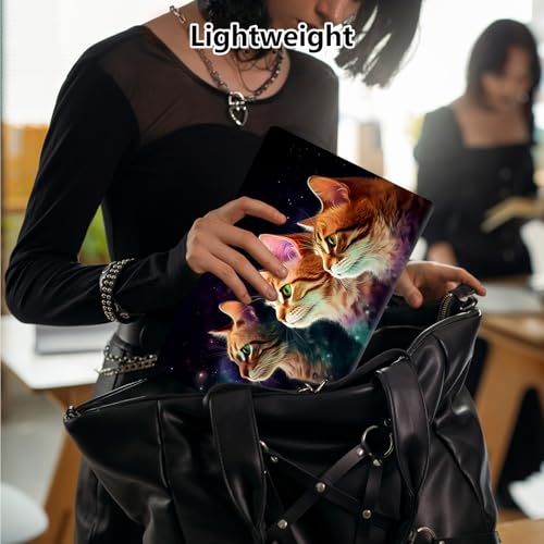 Laptop Skin Sticker Decal 15.6 Inch,12 13 13.3 14 15 15.6 in Laptop Netbook Skins for Notebook,Art Decal Removable Waterproof Scratch Resistant,Universal Vinyl Cover,Cute Cat Black - color: Cute Cat Black
