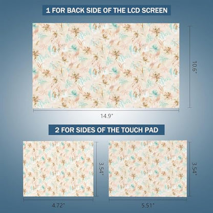 11.6 13 13.3 14 15 15.6 inches Netbook Laptop Skin Sticker Decal Reusable Protector Cover Case for Laptop Notebook chromebook Nature Desigh W-NEK-53 - color: W-NEK-53