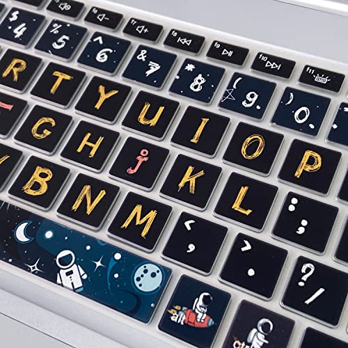 Silicone Keyboard Cover for 15.6 HP Laptop 15-fc 15-fd 15t-fd 15z-fc/HP Pavilion 15-eg 15t-eg 15-eh 15-er, 17z-ca 17-cn 17-cp 17z-cp Model Series,Spaceman - color: Spaceman