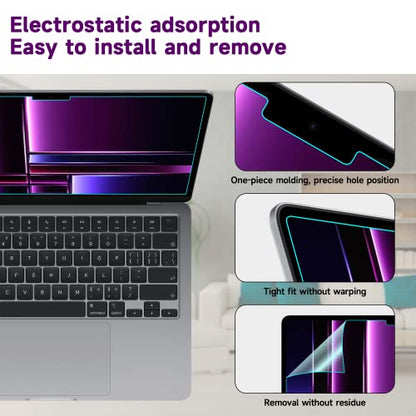 2 Pack Anti Blue Light Screen Protector Compatible with Macbook Pro 14 inch (2021-2026, M1-M5, Pro/Max), Eye Protection Anti Glare Computer Screen Cover for Mac Pro 14.2in - size: MacBook Pro 14-inch(2021-2026, M1,M2,M3,M4,M5)