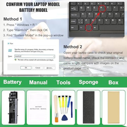 L21M4P72 L21L4P71 Laptop Battery Replacement for Lenovo ThinkPad T14 P14s Gen 3 ThinkPad T14 P14s Gen 4 Series SB10W51966 5B10W51865 L21M4P71 L21C4P71 L21D4P71 L21M3P71 L21L3P71 15.44V 52.5Wh - style: Battery L21M4P72