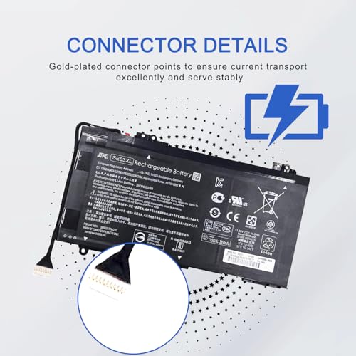 JOTACT SE03XL Laptop Battery Compatible with HP Pavilion 14 14-AL000 14-AL125TX 14-AL136TX Series SE03041XL HSTNN-LB7G HSTNN-UB6Z TPN-Q171 849568-421 849568-541 849908-850 11.55V 41.5Wh 3615mAh