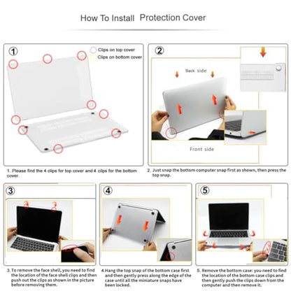 Compatible with MacBook Pro 14 inch Pro/Max Case 2025-2021 M5/M4/M3/M2/M1 Models A3434 A3185 A3401 A3112 A2918 A2992 A2779 A2442, Plastic Laptop Shell & Keyboard Cover, Cactus Blossoms - color: Cactus Blossoms, size: Pro 14.2" (2026-2021)M5/M4/M3/M2/M1