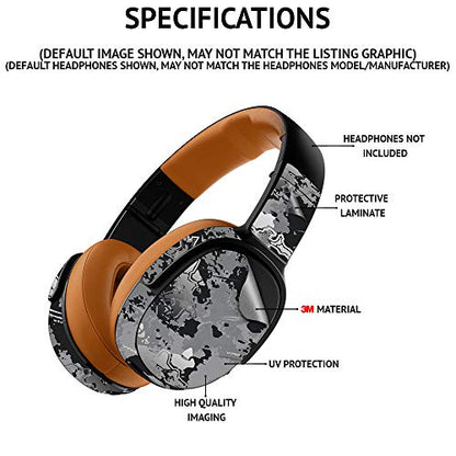 MightySkins Skin Compatible with Beats Studio Pro - Purple Airbrush | Protective, Durable, and Unique Vinyl Decal wrap Cover | Easy to Apply, Remove, and Change Styles