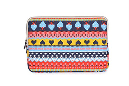 BSLVWG 10 Inch Laptop Sleeve Multi-Color & Size Choices Case/Water-Resistant Neoprene Notebook Computer Pocket Tablet Briefcase Carrying Bag/Pouch Skin Cover - color: Strawberry, size: 10 inch