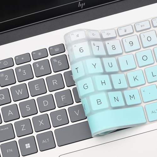 Keyboard Cover for 2026 2025 HP OmniBook 3 14"/OmniBook 3 AI 14" 14-hu 14-hy 14-hw Series 14-hu0026nr 14-hu0016nr 14-hy0017nr 14-hw0027nr 14-hw0012 (NOT FIT OmniBook 3 Next Gen AI 14-ha)-OMint
