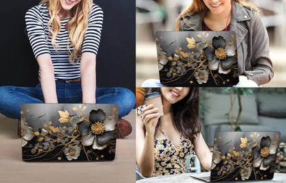 CISSOOK Compatible with MacBook Air 13 inch Case M2 M3 M4 M5 | A3449 A3240 A3113 A2681, 5in1 Set Hard Shell Case Keyboard Cover for MacBook Air 13 inch 2022 - 2026, Abstract Oil Painting - color: Air13.6inch-Abstract oil painting