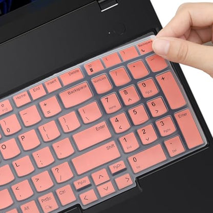 Keyboard Cover for Lenovo ThinkPad E16 Gen 1 16", Thinkpad T16 P16 P16v P16s Gen 2/Gen 1 16", Thinkpad L15 Gen 4/3 15.6" (Not Fit Thinkpad Z16, L15 Gen 2/1)-Pink - color: Pink