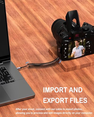 USB-C to C Coiled Cable PD100W Fast Charging, Retractable Short Car Charger Cable,Tangle Free, Travel & Portable Data Transfer Cord for iPhone 17/16/15, Galaxy S23, iPad Pro/Air, Carplay - size: LL-0.3m