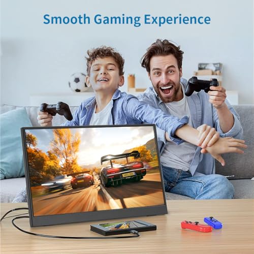 Portable Monitor Touchscreen 14",USB-C & FHD External Display 100% sRGB Anti-Glare Eye Care,Privacy Protection,Low-Power,VESA Mountable Travel Monitor for Laptop/Mac/Gaming/Office - size: 14“