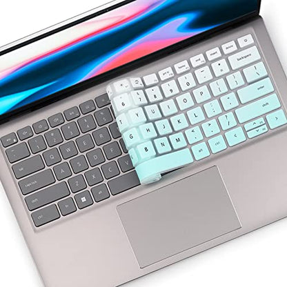 Keyboard Cover for Dell Inspiron 16 5620 5625 7620 7630, Dell Inspiron 14 5000 7000 5410 5415 5418 5420 5425 7415 7420 7415 7420 7425 7430, Inspiron 13 5310 /Dell Latitude 3320 3420-MG - color: MintGreen