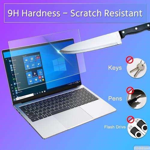 2 Pack Tempered Glass Screen Protector HP OmniBook Ultra Flip 2-in-1 14" (14-fh0000) Touchscreen Laptop 2025-2024, 9H Hardness Scratch Resistant Anti-Shatter Film Anti Fingerprint