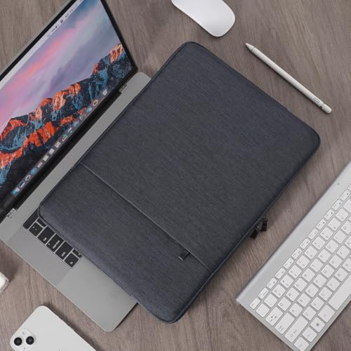NIDOO 13-14 inch Laptop Sleeve Case Protective Computer Cover for 14" MacBook Pro M5/M4/M3/M2/M1/ 14.4" Surface Laptop Studio / 14" Lenovo ThinkPad X1 Carbon/ L14 T14 E14/ ASUS ROG Zephyrus G14 HP - color: Navy Blue, size: 13-14 Inch / Surface Laptop Stud