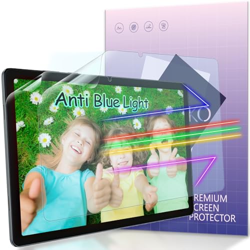 IPROKKO 2 Pack Anti Blue Light Screen Protector for Samsung Galaxy Tab A11 Plus 2025 11-Inch & A9 Plus 2023, Matte Anti Glare Harmful Light Filter Eye Protection Cover, Bubble Free Easy Install Compatible with Samsung Tab A11+/A9+ - size: 2pcs A-11inch