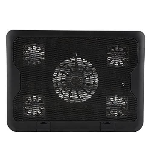 Portable Ultra Slim Silent Laptop Notebook Cooling Pad USB Powered Silent with 5 Fans Led Computer Components Tablets Laptops and Peripherals