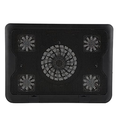Portable Ultra Slim Silent Laptop Notebook Cooling Pad USB Powered Silent with 5 Fans Led Computer Components Tablets Laptops and Peripherals