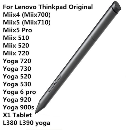 Active Pen 2 for ThinkPad X1 Tablet Gen2 (20JB, 20JC), Ideapad MIIX 720 MIIX 510 MIIX 520 Yoga 720 Yoga 920, Compatible 5T70M55297 - style: Active Pen 2