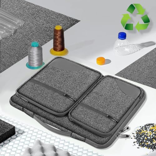 360 Protective Laptop Case 15" 15.6" 16" Sleeve, Water-Resistant Handbag with Straps Compatible with 16" MacBook Neo, MacBook Pro Air 16"/15", XPS 16" and Most 15" 15.6" 16" Notebooks,G01Y02 - color: G01y02, size: 15"-16"
