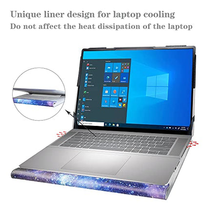 Protective Case for Dell Inspiron 16 5640 5645/Inspiron 16 2-in-1 7640 7645/Inspiron 16 Plus 7640 7630/Vostro 16 5640/Latitude 7640 7650 & Pavilion 16 16-agXXXX 16-afXXXX 16",Galaxy - color: Galaxy