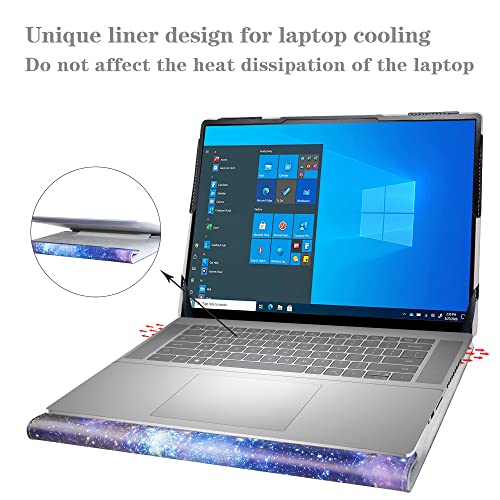 Protective Case for HP OmniBook 5 16-bcXXXX 16-afXXXX 16-baXXXX 16-agXXXX/OmniBook X 16 16-awXXXX/OmniBook 7 16 16-ayXXXX 16-azXXXX,Galaxy - color: Galaxy