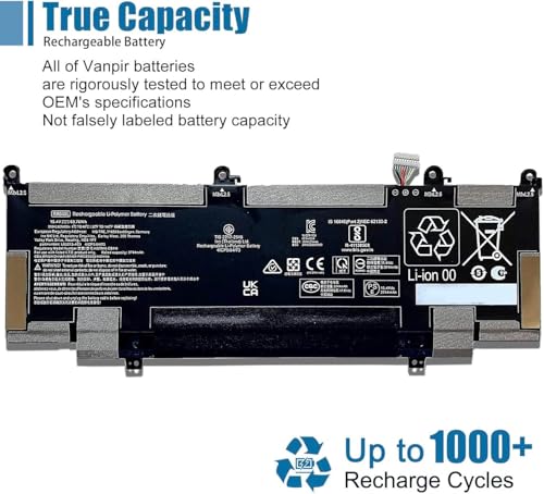 RR04XL L60373-005 Battery Replacement for HP Spectre X360 13-AW 13T-AW Series 13-aw0013dx 13-aw2003dx 13-aw0023dx 13t-aw000 13t-aw100 13t-aw200 Series L60213-2C1 RR04060XL HSTNN-DB9K HSTNN-OB1M - size: 10.23*3.93*0.11 inch RR04XL