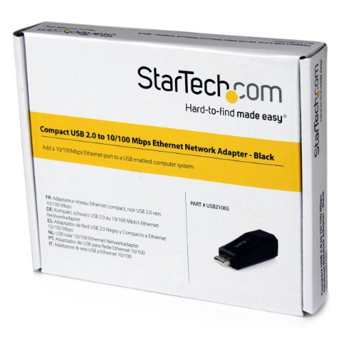 StarTech USB 2.0 10/100 ETHERNET NETWORK ADAPTER - style: Compact