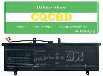 C41N1901 Replacement Battery for Asus ZenBook Duo UX481 UX481FA UX481FL UX481FLY UX481F X481FL UX481FL-BM002T UX481FA-BM020R UX481FL-BP1505T （15.4V 70Wh）