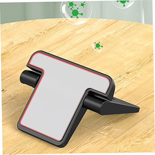TEHAUX 2pcs Foldable Laptop Stand Mini Notebook Holder for Desk Adjustable Height Cooling Bracket Portable Design for Travel Home Office